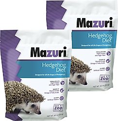 Mazuri Hedgehog Food, 8-oz bag, bundle of 2
