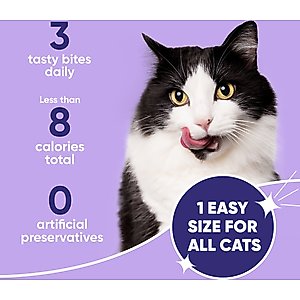 Virbac C.E.T. IntelliDent Cat Dental Treats, 90 count
