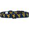 Show in main carousel: ShopInstaPets NCAA Polyester Standard Dog Collar, Small: 11 to 16-in neck, 1/2-in wide, West Virginia Mountaineers slide 4 of 5