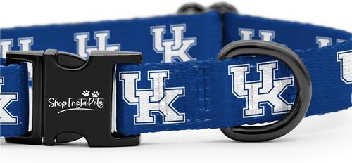 Show full view: ShopInstaPets NCAA Polyester Standard Dog Collar, Large: 16 to 26-in neck, 1-in wide, Kentucky Wildcats slide 4 of 6