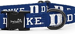 ShopInstaPets NCAA Polyester Standard Dog Collar, Large: 16 to 26-in neck, 1-in wide, Duke University slide 2 of 4