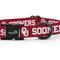 Show in main carousel: ShopInstaPets NCAA Polyester Standard Dog Collar, Medium: 12.5 to 19-in neck, 3/4-in wide, Oklahoma Sooners slide 4 of 6