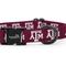 Show in main carousel: ShopInstaPets NCAA Polyester Standard Dog Collar, X-Small: 8 to 12-in neck, 1/2-in wide, Texas A&M slide 3 of 5