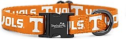 ShopInstaPets NCAA Polyester Standard Dog Collar, Large: 16 to 26-in neck, 1-in wide, Tennessee Volunteers