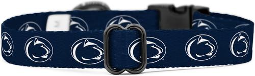 Show full view: ShopInstaPets NCAA Polyester Standard Dog Collar, Medium: 12.5 to 19-in neck, 3/4-in wide, Penn State slide 4 of 5