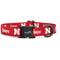 Show in main carousel: ShopInstaPets NCAA Polyester Standard Dog Collar, Medium: 12.5 to 19-in neck, 3/4-in wide, Nebraska Huskers slide 1 of 5