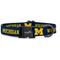 Show in main carousel: ShopInstaPets NCAA Polyester Standard Dog Collar, Small: 11 to 16-in neck, 1/2-in wide, Michigan Wolverines slide 1 of 5