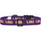 Show in main carousel: ShopInstaPets NCAA Polyester Standard Dog Collar, Large: 16 to 26-in neck, 1-in wide, Louisiana State Tigers slide 4 of 5