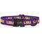 Show in main carousel: ShopInstaPets NCAA Polyester Standard Dog Collar, Large: 16 to 26-in neck, 1-in wide, Louisiana State Tigers slide 1 of 5