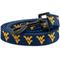 Show in main carousel: ShopInstaPets NCAA Polyester Dog Leash, 6-ft long, 1-in wide, West Virginia Mountaineers slide 1 of 3