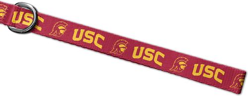 Show full view: ShopInstaPets NCAA Polyester Dog Leash, 6-ft long, 1-in wide, USC Trojans slide 4 of 4