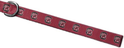 Show full view: ShopInstaPets NCAA Polyester Dog Leash, 6-ft long, 1-in wide, South Carolina Gamecocks slide 3 of 3