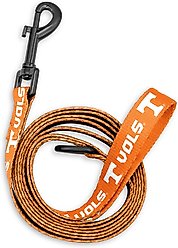 ShopInstaPets NCAA Polyester Dog Leash, 6-ft long, 1-in wide, Tennessee Volunteers slide 2 of 3