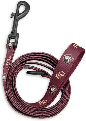 Show full view: ShopInstaPets NCAA Polyester Dog Leash, 6-ft long, 1-in wide, Florida State slide 2 of 3