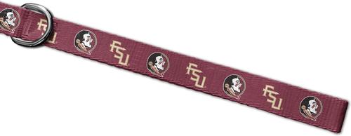 Show full view: ShopInstaPets NCAA Polyester Dog Leash, 6-ft long, 1-in wide, Florida State slide 3 of 3