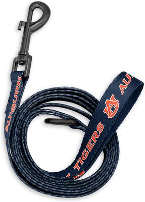 Show full view: ShopInstaPets NCAA Polyester Dog Leash, 6-ft long, 1-in wide, Auburn Tigers slide 2 of 3