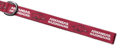 Show full view: ShopInstaPets NCAA Polyester Dog Leash, 6-ft long, 1-in wide, Arkansas Razorbacks slide 3 of 3