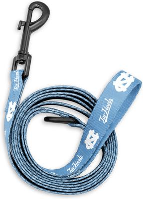 Show full view: ShopInstaPets NCAA Polyester Dog Leash, 6-ft long, 1-in wide, North Carolina Tar Heels slide 2 of 3