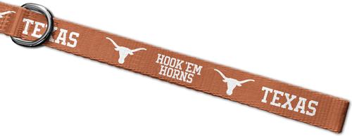 Show full view: ShopInstaPets NCAA Polyester Dog Leash, 6-ft long, 1-in wide, Texas Longhorns slide 3 of 3