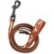 Show in main carousel: ShopInstaPets NCAA Polyester Dog Leash, 6-ft long, 1-in wide, Texas Longhorns slide 2 of 3