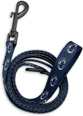 Show full view: ShopInstaPets NCAA Polyester Dog Leash, 6-ft long, 1-in wide, Penn State slide 3 of 4