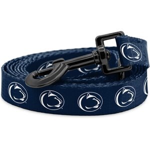 ShopInstaPets NCAA Polyester Dog Leash, 6-ft long, 1-in wide, Penn State