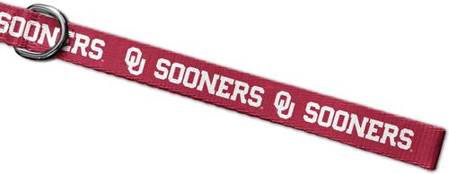 Show full view: ShopInstaPets NCAA Polyester Dog Leash, 6-ft long, 1-in wide, Oklahoma Sooners slide 3 of 3