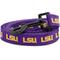 Show in main carousel: ShopInstaPets NCAA Polyester Dog Leash, 6-ft long, 1-in wide, Louisiana State Tigers slide 1 of 3