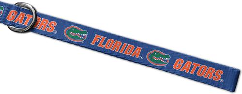 Show full view: ShopInstaPets NCAA Polyester Dog Leash, 6-ft long, 1-in wide, Florida Gators slide 4 of 4