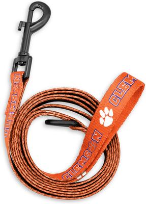 Show full view: ShopInstaPets NCAA Polyester Dog Leash, 6-ft long, 1-in wide, Clemson Tigers slide 2 of 3