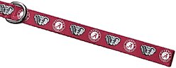 ShopInstaPets NCAA Polyester Dog Leash, 6-ft long, 1-in wide, Alabama Crimson Tide slide 2 of 3