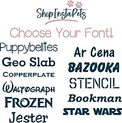 ShopInstaPets NCAA Personalized Dog Tag, Tennessee Volunteers slide 2 of 4