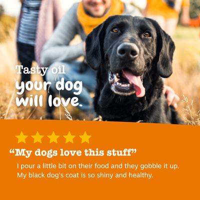 Show full view: Zesty Paws Wild Alaskan Fish Oil Liquid Skin & Coat Supplement for Dogs & Cats, 64-fl oz bottle slide 5 of 11