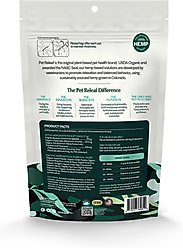 Pet Releaf Edibites Stress Releaf Organic Peanut Butter & Carob Flavored Chew Full Spectrum Hemp Extract Calming Health Supplement for Medium & Large Dogs, 30 count slide 2 of 2