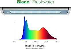 Aquaillumination Blade Smart Freshwater LED Strip, Silver, 12-in slide 2 of 7