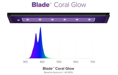 Show full view: Aquaillumination Blade Smart Coral Glow LED Strip, Black, 12-in slide 7 of 7