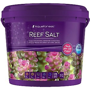 AquaForest Reef Salt Mix for Aquariums, 175-gal bucket
