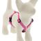 Show in main carousel: LupinePet Reflective Diamonds Adjustable Dog Harness, Pink Diamond, X-Small: 9 to 14-in chest, 1/2-in wide slide 1 of 6
