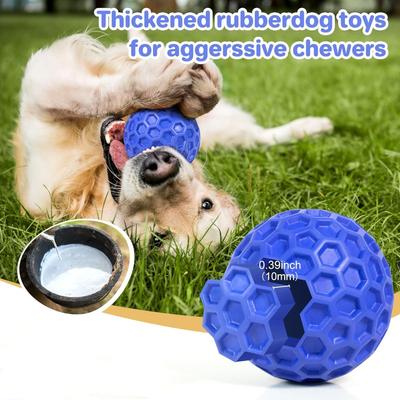 Show full view: Nocciola Squeaky Ball Dog Toy slide 6 of 6
