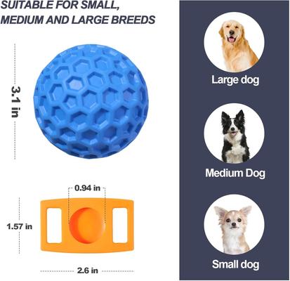 Show full view: Nocciola Squeaky Ball Dog Toy slide 5 of 6