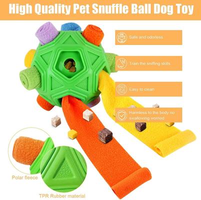 Show full view: Nocciola Snuffle Ball Interactive Puzzle Dog Toy slide 4 of 7