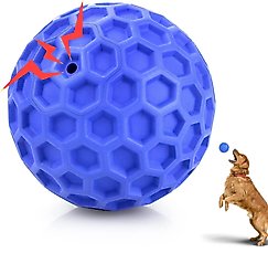 Nocciola Squeaky Ball Dog Toy