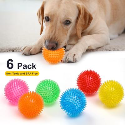 Show full view: Nocciola 3.5-in Squeaky Balls Dog Toys, 6 count slide 4 of 7