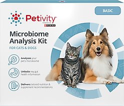 Purina Petivity Microbiome Basic Gut Profile Analysis Kit for Cats & Dogs