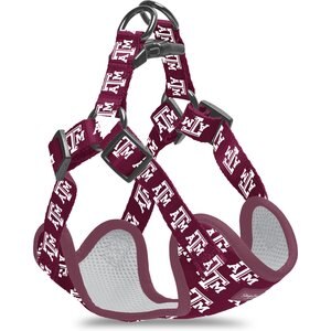 ShopInstaPets NCAA Basic Dog Harness, Small: 18 to 21-in chest, Texas A&M