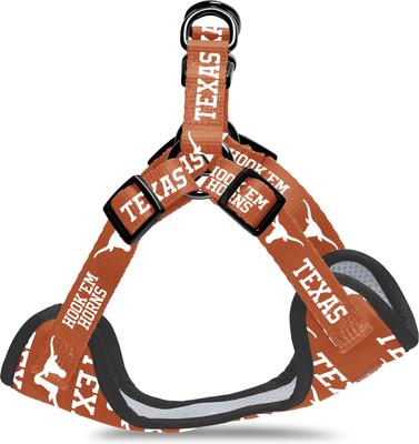 Show full view: ShopInstaPets NCAA Basic Dog Harness, X-Small: 17 to 20.5-in chest, Texas Longhorns slide 4 of 5