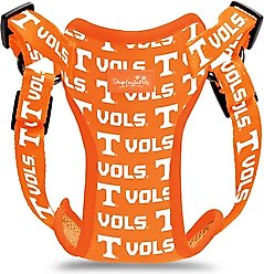 ShopInstaPets NCAA Basic Dog Harness, Medium: 21 to 27-in chest, Tennessee Volunteers slide 2 of 4