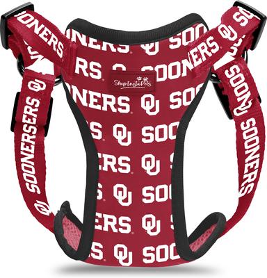 Show full view: ShopInstaPets NCAA Basic Dog Harness, Large: 27 to 39-in chest, Oklahoma Sooners slide 4 of 4