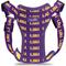 Show in main carousel: ShopInstaPets NCAA Basic Dog Harness, X-Small: 17 to 20.5-in chest, Louisiana State Tigers slide 4 of 4