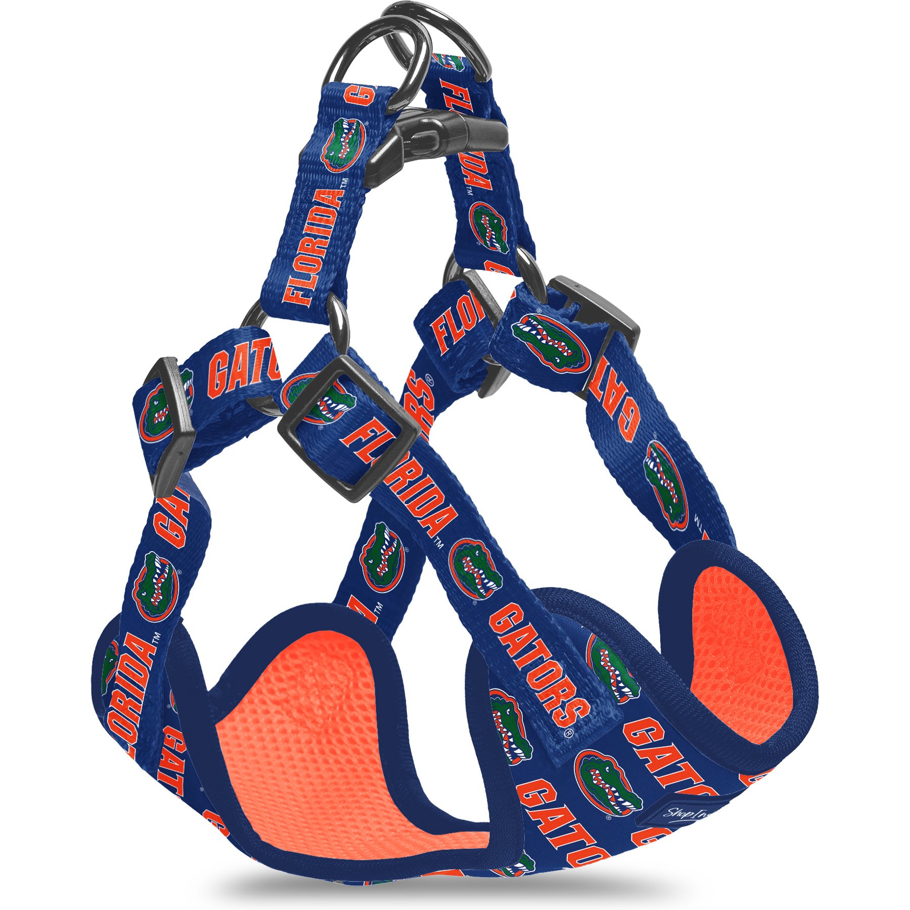 ShopInstaPets NCAA Basic Dog Harness, Small: 18 to 21-in chest, Florida Gators